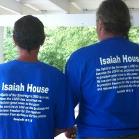 Thanks to a generous donation from Maurice Coulter, Isaiah House now has t-shirts!