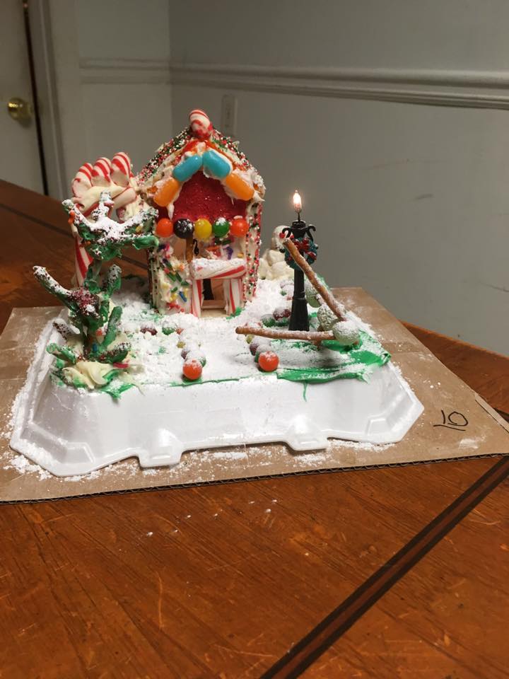 2016 gingerbread house 2nd place winner